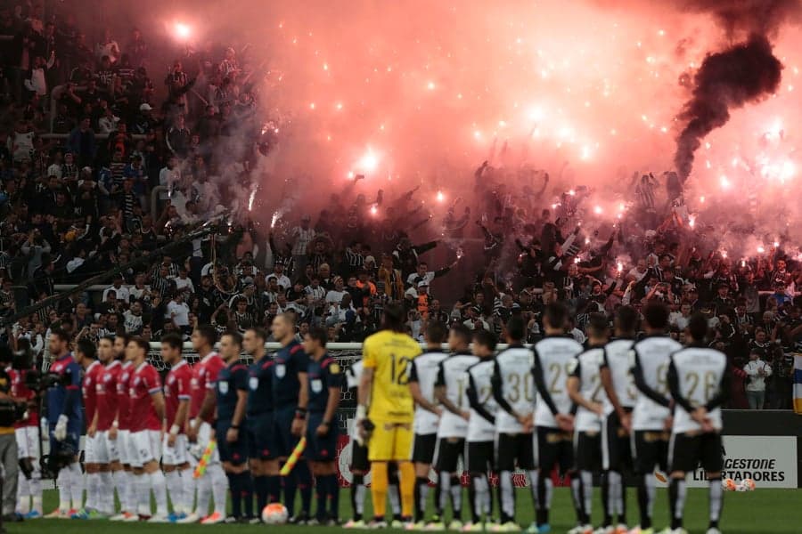 Libertadores - Corinthians x Nacional URU (Foto:Ale Cabral/LANCE!Press)