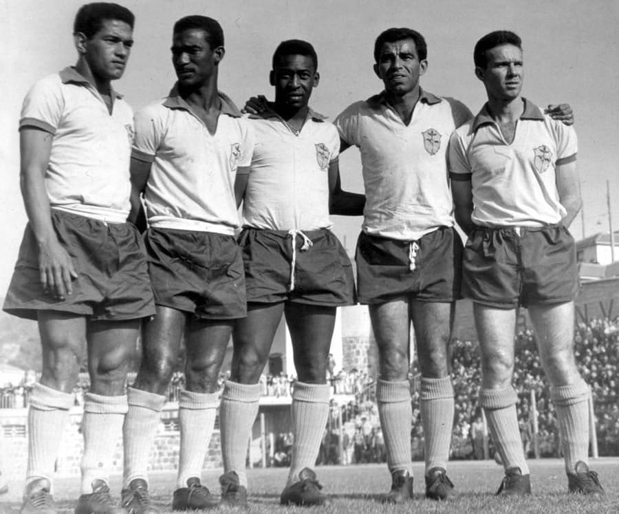 1962 Brasil Garrincha, Didi, Pele, Vava e Zagallo