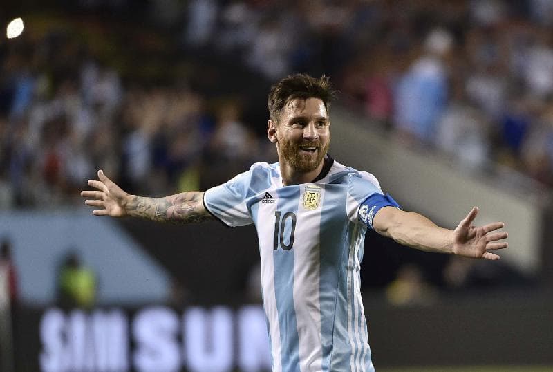 Messi - Argentina x Panamá