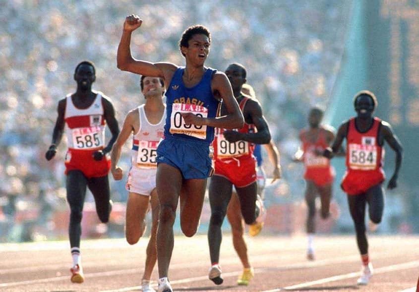 Olimpíadas - 1984 - Los Angeles - Joaquim Cruz