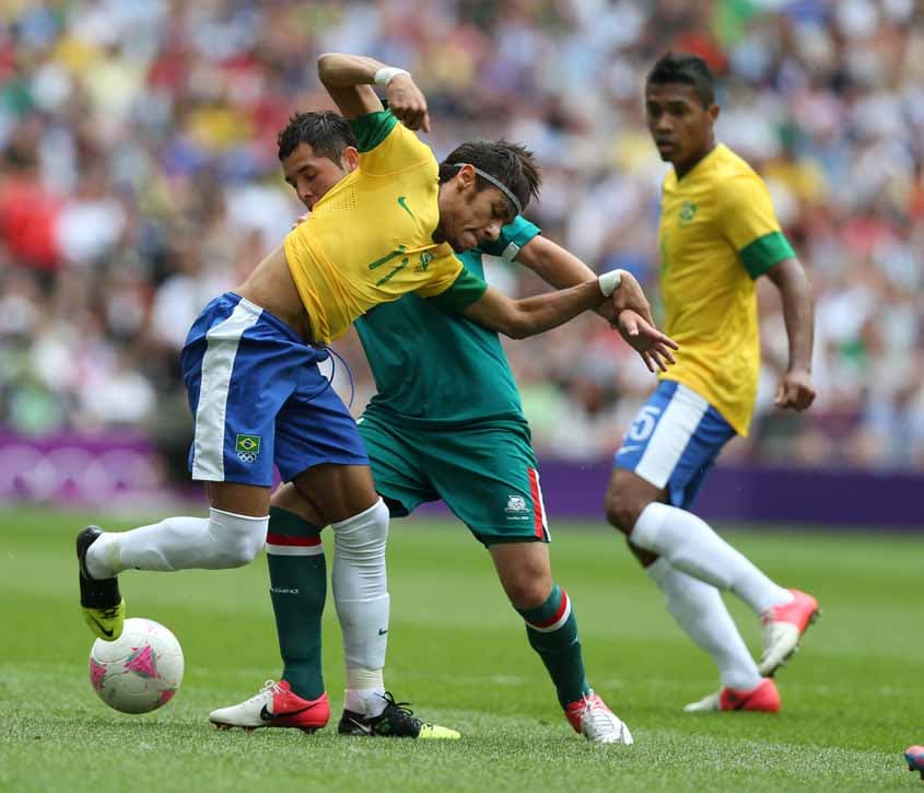 Brasil 1 x 2 México na final da Olimpíada de 2012