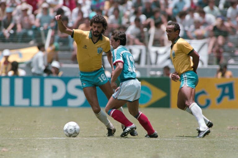 O talentoso Sócrates também ficou marcado por não vencer com a Seleção Brasileira