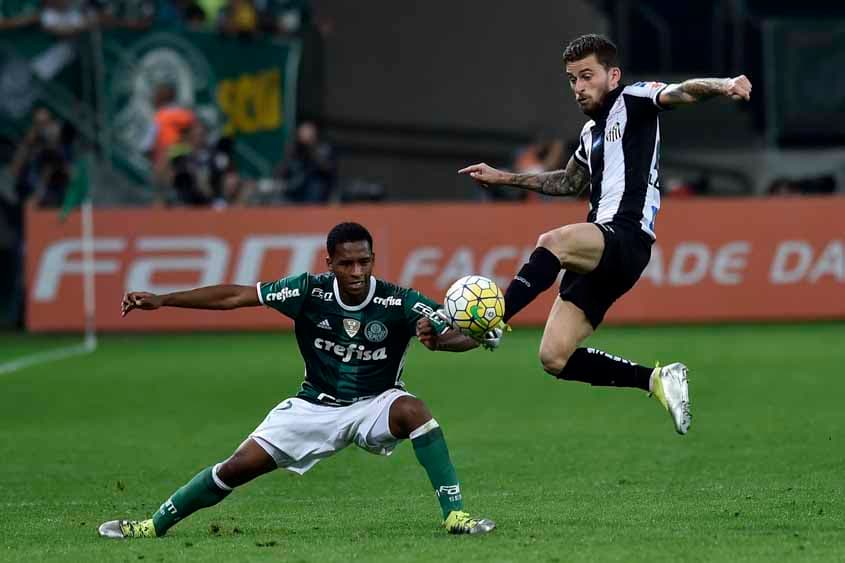 Palmeiras x Santos (Foto:Ivan Storti/LANCE!Press)