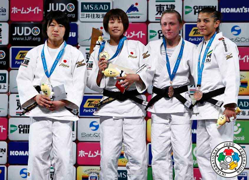 Sarah Menezes - Bronze Grand Slam Tóquio 2015