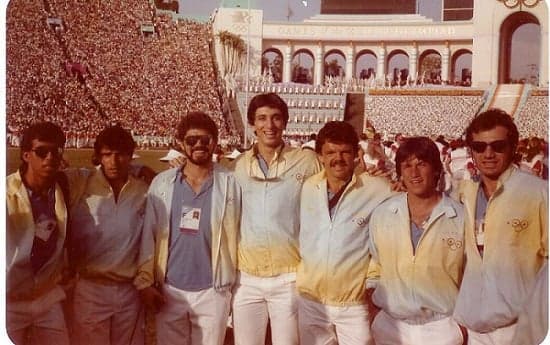 Milton Cruz Olimpíada 1984 (Foto: Arquivo Pessoal)