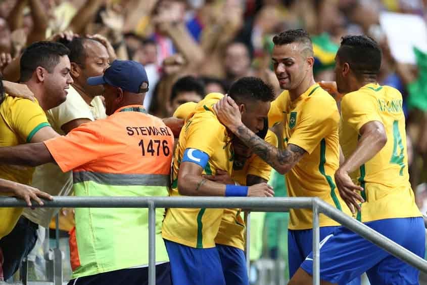 Brasil x Dinamarca (Foto:Lucas Figueredo/MoWa Press)