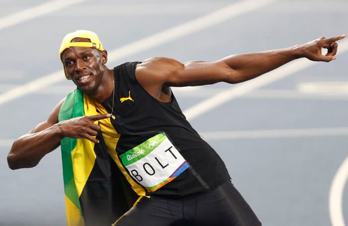 Raio cai três vezes no mesmo lugar e Usain Bolt conquista os 100m