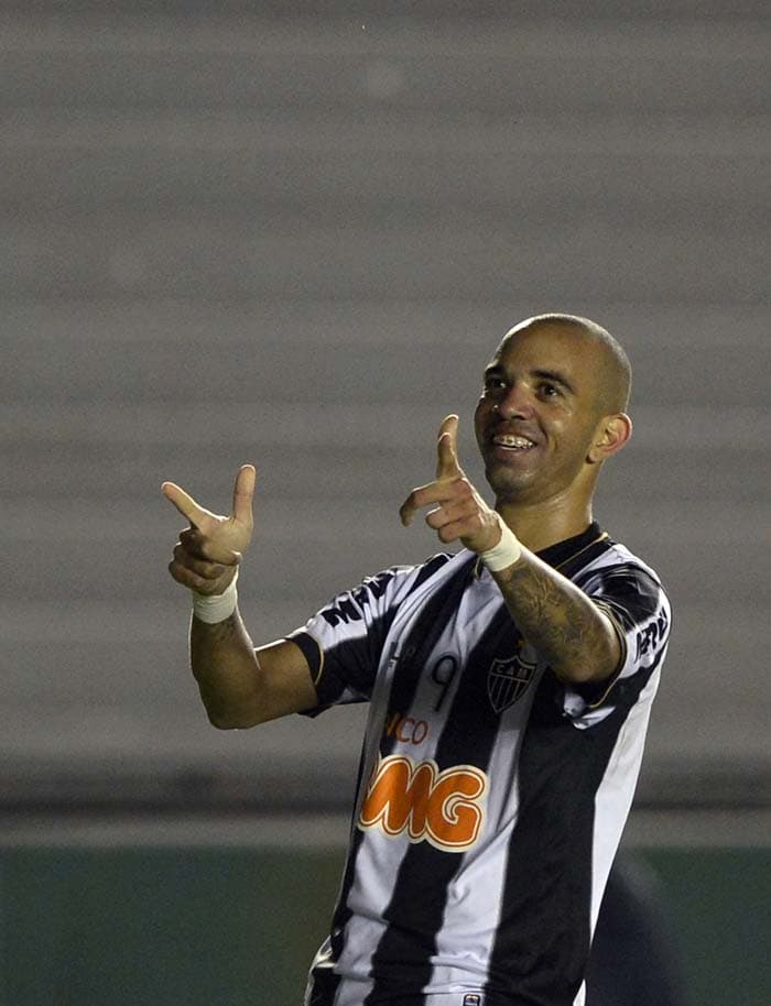 2014 - Diego Tardelli brilhou e o Galo bateu o rival Cruzeiro na final