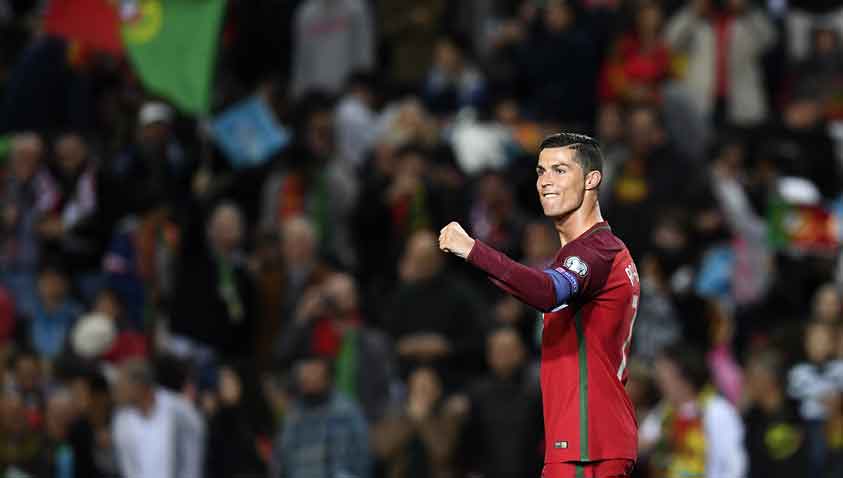Cristiano Ronaldo - Portugal x Letônia