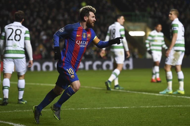 Messi - Celtic x Barcelona