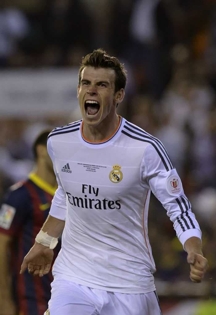 16/04/14 - É campeão! Sem Cristiano Ronaldo, Bale resolve e Real conquista a Copa do Rei: 2 a 1