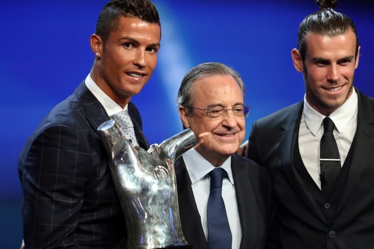 Em 2016, voltou a vencer o prêmio de melhor da Europa, e exibiu com Bale e o presidente Florentino Pérez