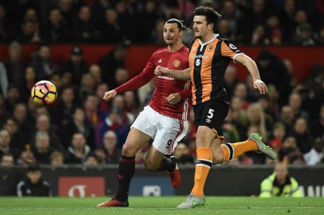 Ibrahimovic e Harry Maguire - Manchester United x Hull City