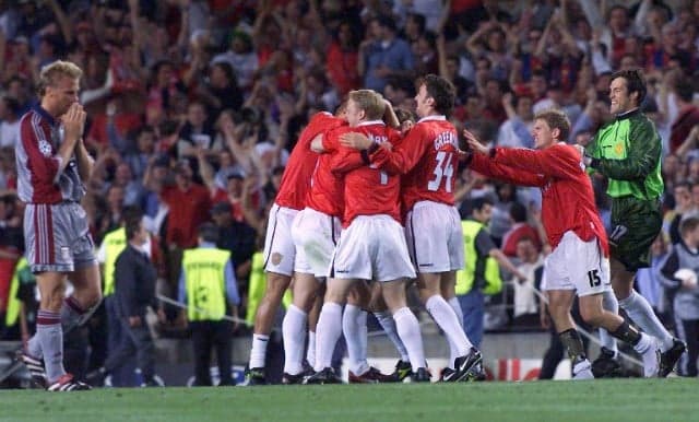 Manchester United x Bayern de Munique 1999