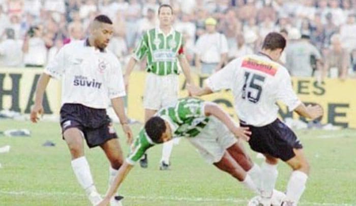 Corinthians x Palmeiras - Paulista 1995 - Santa Cruz, Ribeirão Preto