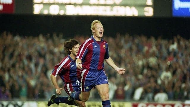 Ronald Koeman - Barcelona x Dínamo de Kiev - 1993