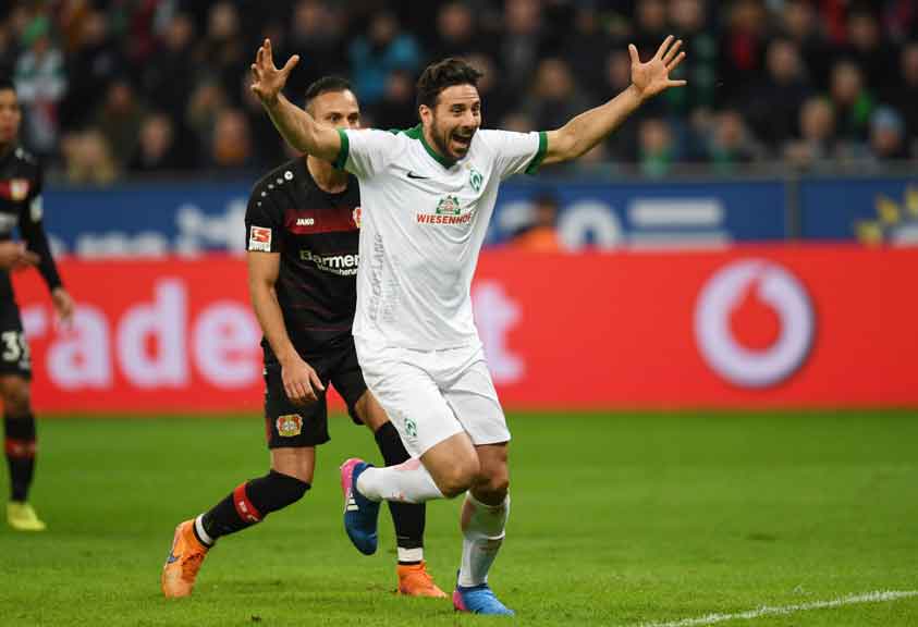 Pizarro - Bayer Leverkusen x Werder Bremen