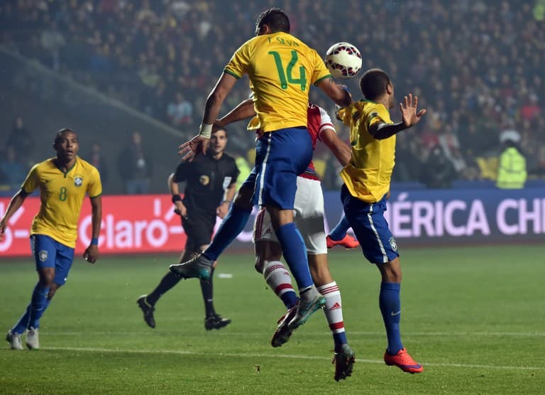 Thiago Silva - Brasil x Paraguai 2015