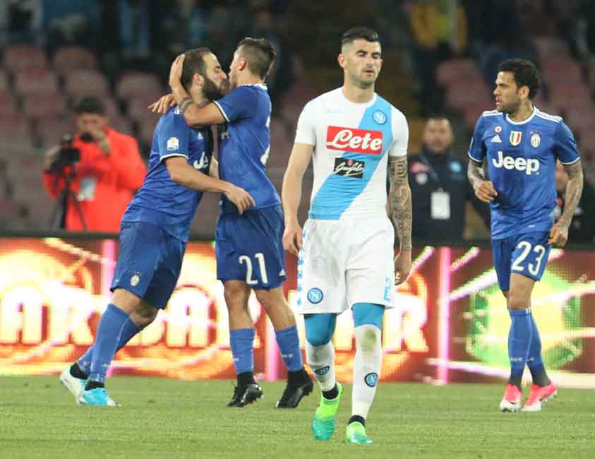 Higuaín e Dybala - Napoli x Juventus