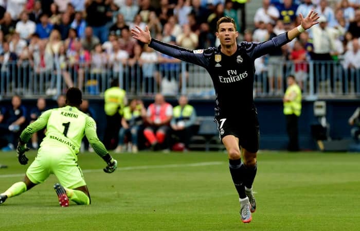 No último domingo Cristiano Ronaldo ganhou o título espanhol pela segunda vez. Ele marcou o primeiro gol no triunfo por 2 a 0 sobre o Málaga, que garantiu o triunfo