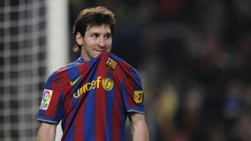 Messi na temporada 2008/2009 no Barcelona