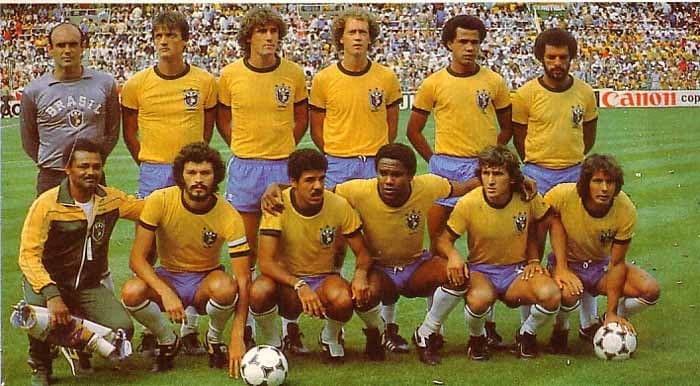 Brasil 2x3 Itália - 5/7/1982 - Brasil de 1982