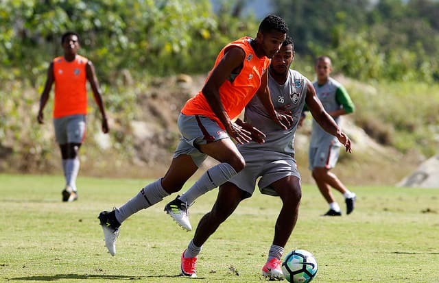 Zé Ricardo treino Fluminense