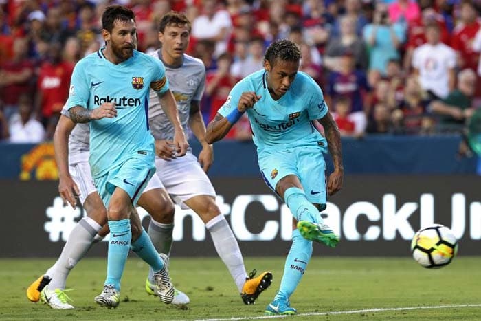 Neymar do jogo de ontem do Barcelona