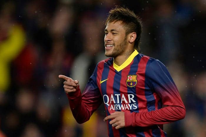 Barcelona 3x0 Celta de Vigo - gol de Neymar - 2014