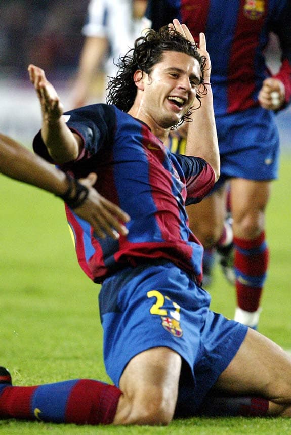Outro volante que jogou pelo Barcelona foi o brasileiro naturalizado italiano Thiago Motta