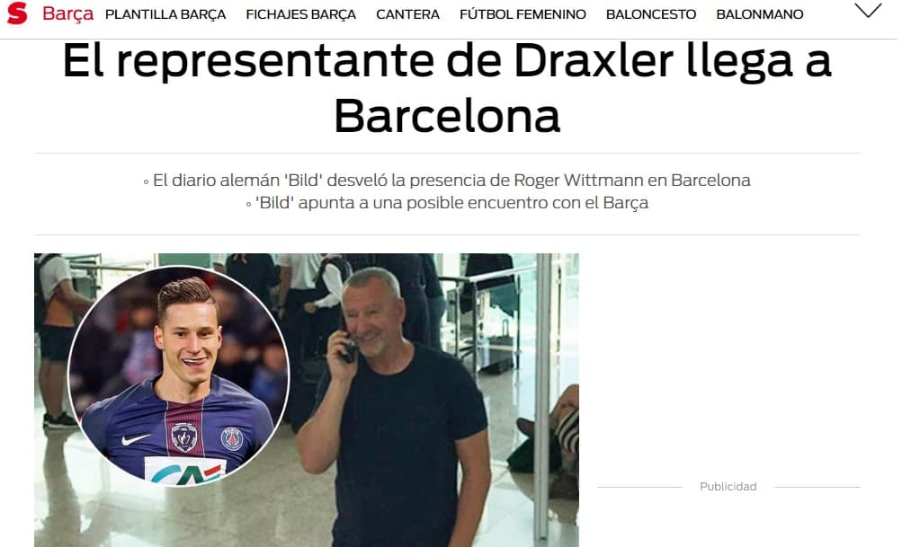 Sport - Draxler