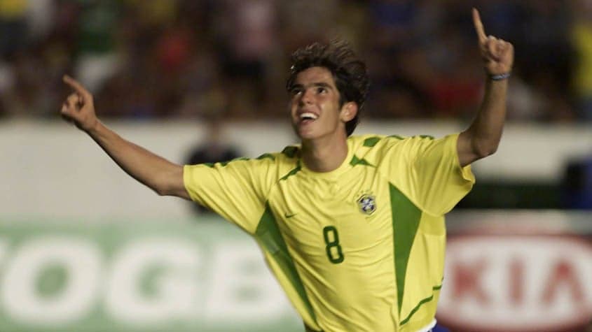 Kaká - na Seleção em 2002