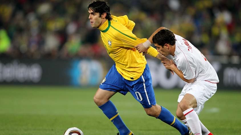 Kaká em Brasil 3x0 Chile - 28/6/2010