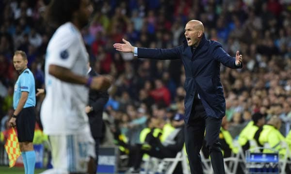 Zidane - Real Madrid x Tottenham
