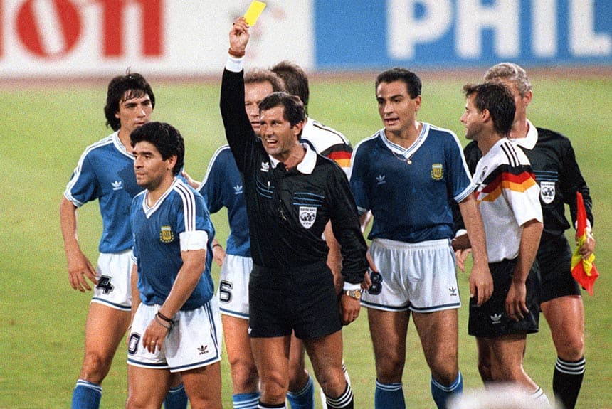 A Argentina perde a final para a Alemanha