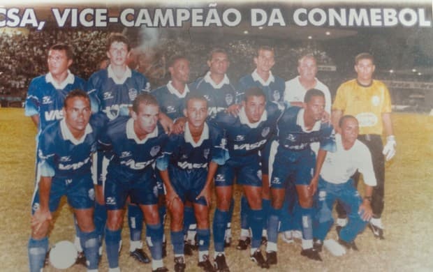 CSA foi vice-campeão da Conmebol em 1999 (Foto: Acervo Museu do CSA)