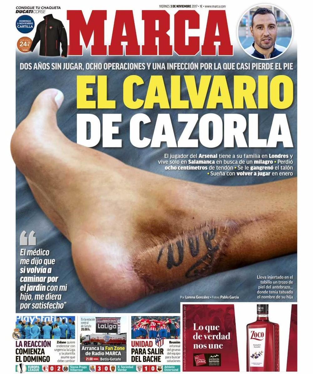 Cazorla - Jornal Marca