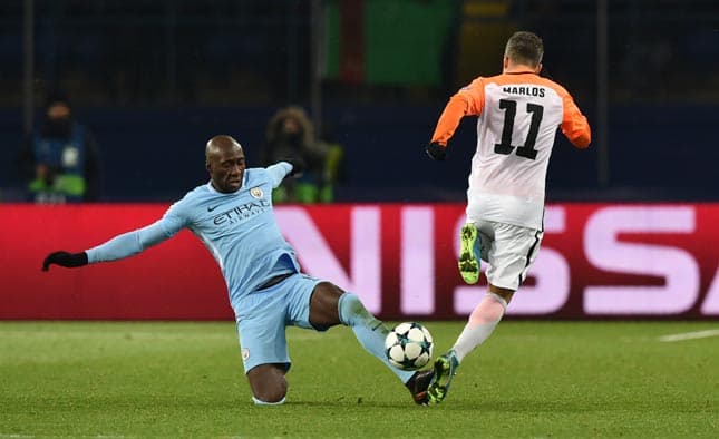 Marlos e Yaya Touré - Shakhtar Donetsk x Manchester City