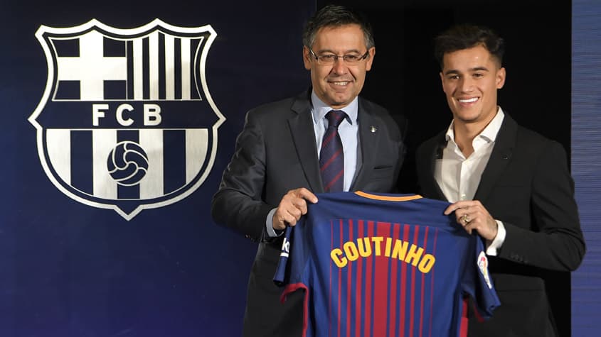 Apresentação Philippe Coutinho no Barcelona