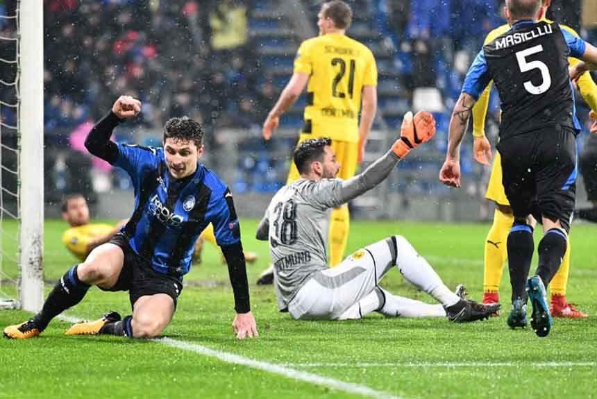 Rafael Toloi - No empate por 1 a 1 entre Atalanta e Borussia Dortmund, o zagueiro brasileiro fez o gol dos italianos, mas não foi o suficiente para evitar a eliminação.