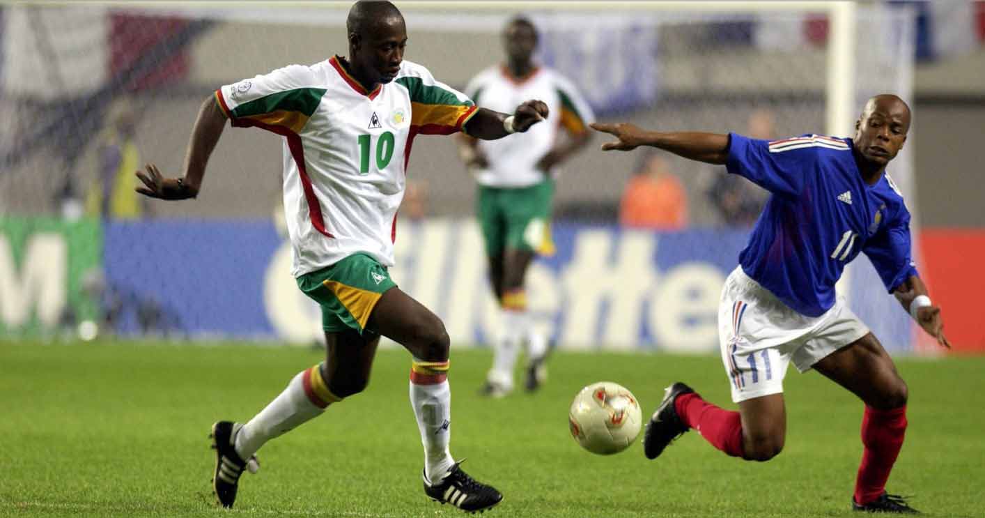 França 0 x 1 Senegal - 31 de maio de 2002