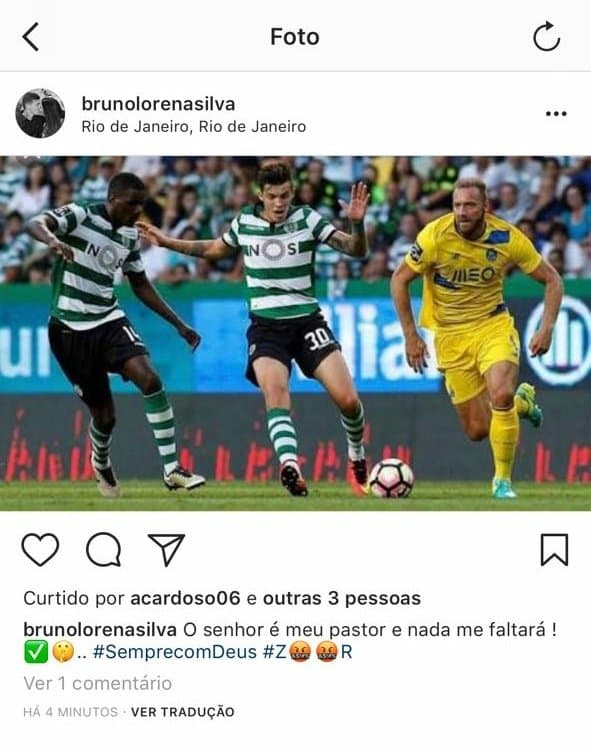 Bruno Paulista alfineta nas redes sociais