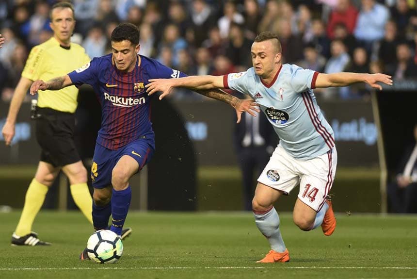 Philippe Coutinho (Barcelona) - O meia-atacante também foi titular na equipe do Barça e foi muito bem na partida, criando as melhores chances do time. Saiu no segundo tempo para a entrada de Messi.