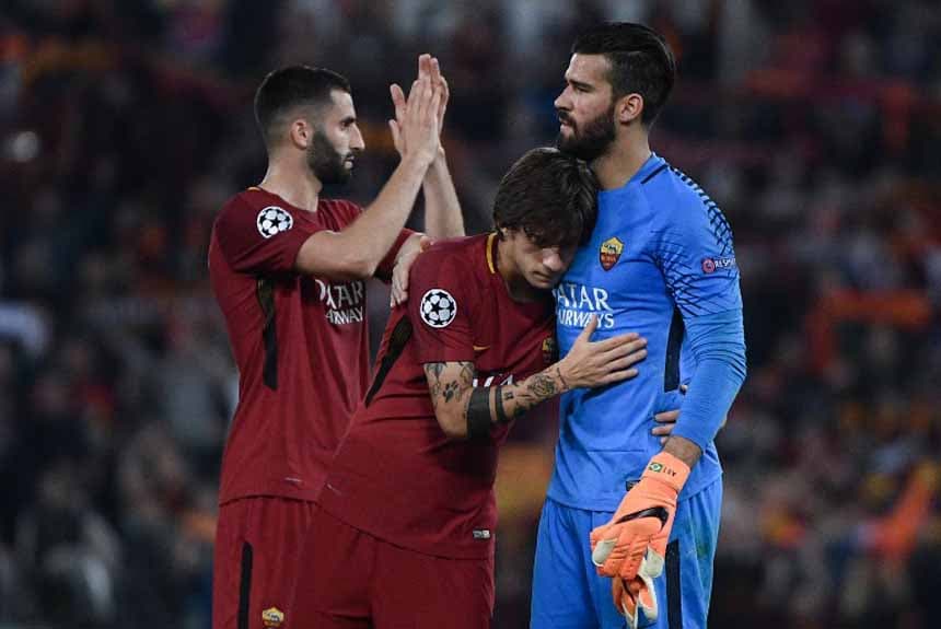 Alisson (Roma) - A Roma quase conseguiu seu segundo milagre na Champions. O clube italiano venceu o Liverpool por 4 a 2, em casa, e ficou apenas um gol de reverter a vantagem de três gols do Liverpool criada no jogo de ida.