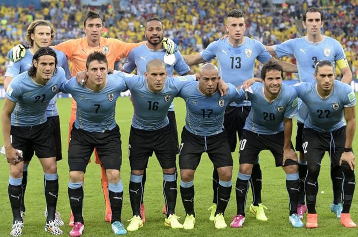 Seleção Uruguaia - 2014