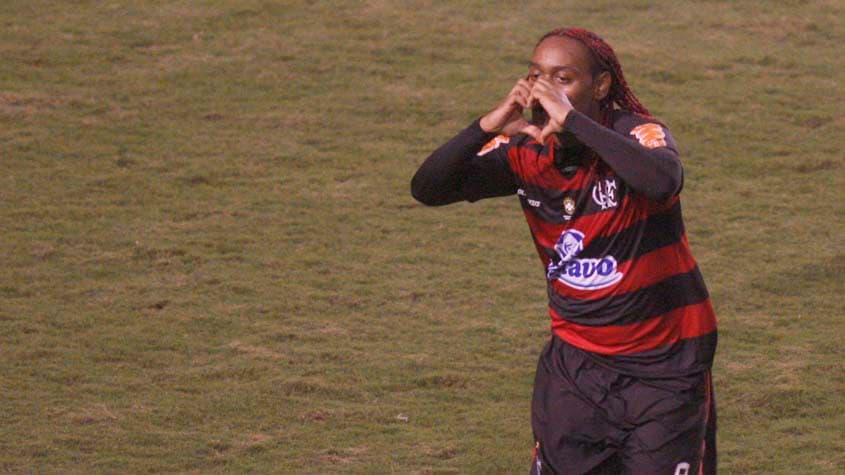 Vagner Love no Flamengo em 2010