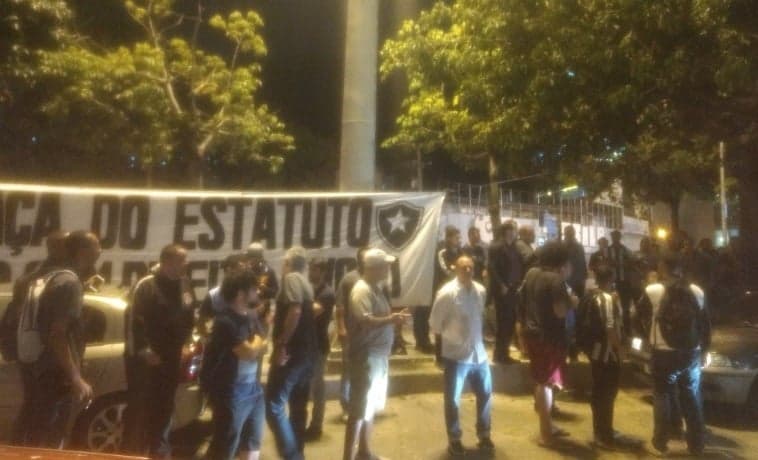 Botafogo protesto