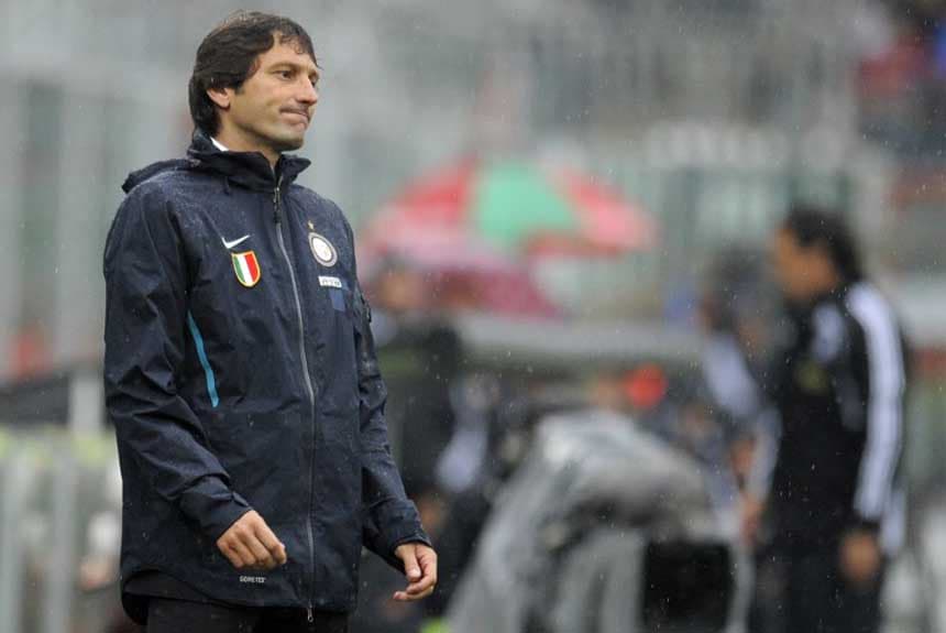 Leonardo - treinador da Internazionale (2010)