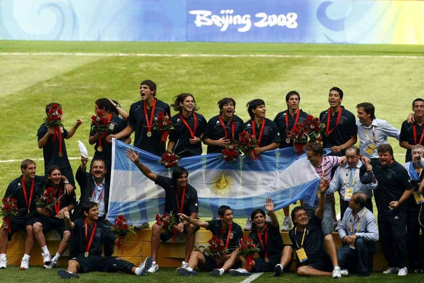 10 anos do titulo da argentina em pequim-2008