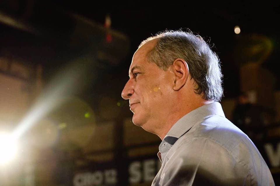 Ciro Gomes, candidato à Presidência pelo PDT